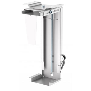 CPU Holder - White Colour - Front Right View - Studio Image