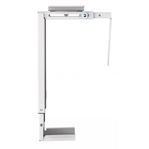 CPU Holder - White Colour - Side View - Studio Image