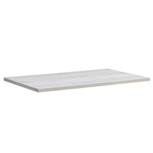 cascina pine desk top complete view