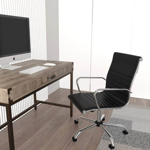 Chair for Executive - Black Colour - Side View