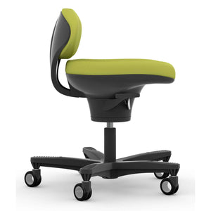 Classic CoreChair - Apple Green Colour - Right Side View - Studio Image