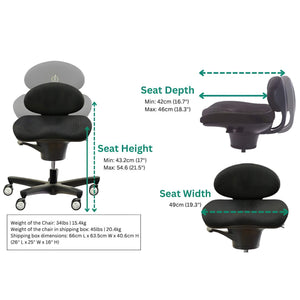 Classic CoreChair - Chair Dimensions