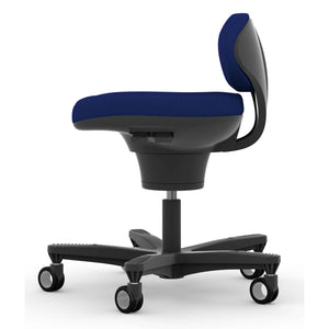 Core Chair Classic - Blue Colour - Left Side View - Studio Image