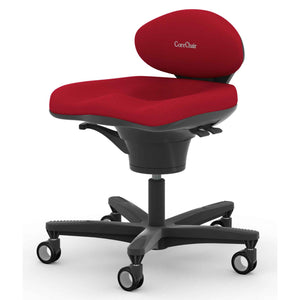 Core Chair Classic - Red Colour - Front Right View - Studio Image