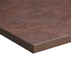 ferro bronze desk top corner view