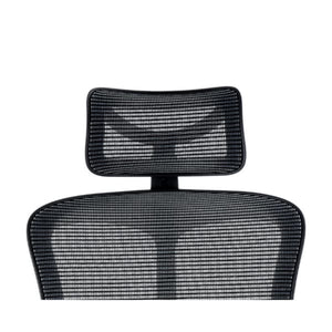 Hood Seating Ergonomic Mesh Chair Headrest - Front View