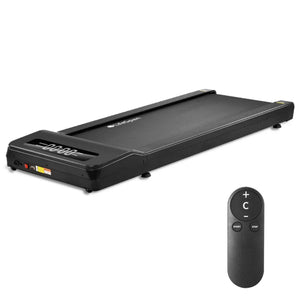 Lifespan TX6 Walking Pad - Black Colour and Remote Shown - Studio Image