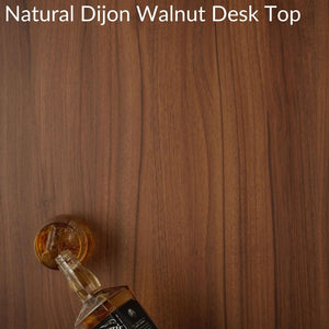 Natural Dijon Walnut Desk Top