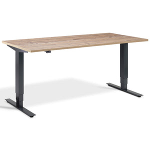 Office Bicycle Desk - Masta Spin - Anthracite Frame - Timber Top - Studio Image