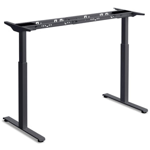 Small Standing Desk Frame - Kinetik-2 Frame - Anthracite - Studio Image