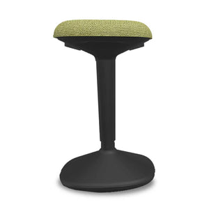 Standing Chair - Viasit Younit - Black Base - Green Era 1243 Seat Fabric - Studio Image