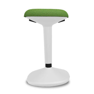 Standing Chair - Viasit Younit - Tele-Grey Base - Green Bondai 1197 Seat Fabric - Studio Image