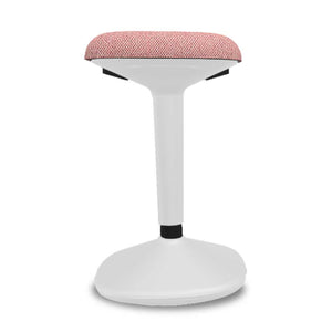 Standing Chair - Viasit Younit - Tele-Grey Base - Pink Era 1240 Seat Fabric - Studio Image