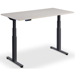 Standing Desk Extra Long - Rize-XL - Anthracite Frame - Cashmere Top - Studio Image