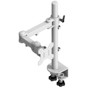 Strata 1 Monitor Stand - White Colour - Top View Shown