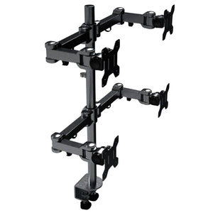 Strata 4 Monitor Arm - Black Colour - Side View