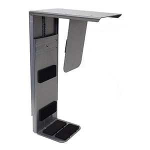 Under Desk CPU Mount - White Colour - Studio Image