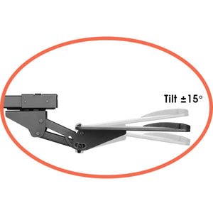 Under Desk Keyboard Tray - Tilt 15 Degress