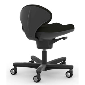 Viasit CoreChair Classic - Black Colour - Back View - Studio Image