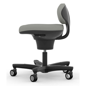 Viasit CoreChair Classic - Grey Colour - Right Side VIew - Studio Image