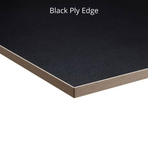 black ply edge desk top free sample
