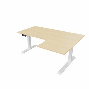 Small Corner Standing Desk | Rize Radial