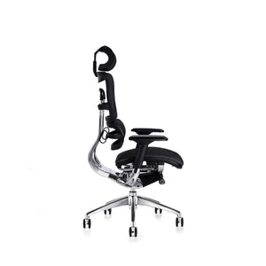 Hood Seating i29 chair mesh seat with executive headrest right side view