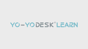 Yo-Yo Learn Adjustable Mobile Standing Desk Official Video