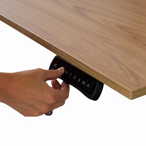 memory controller for corner standing desk viewed from front