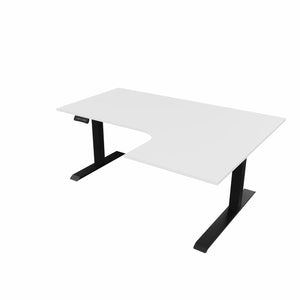 Small Corner Standing Desk | Rize Radial