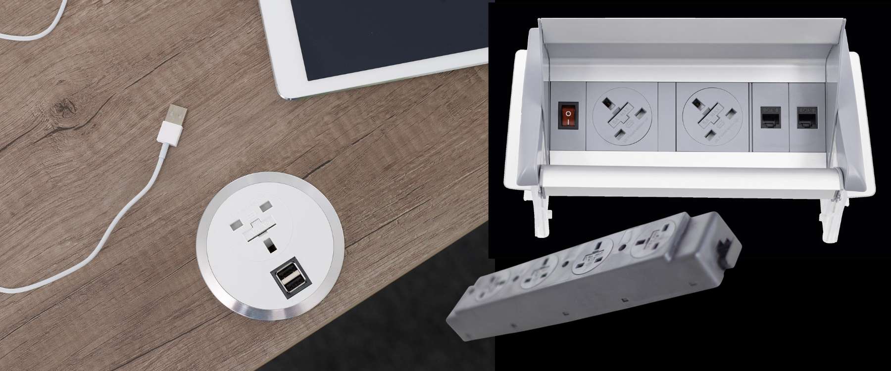Desk power accessories
