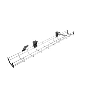 100cm Wire under desk cable basket front view