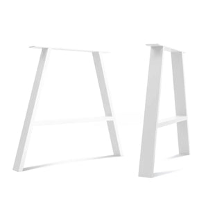 A Frame Desk Legs - White - 71cm x 78cm - Studio Image