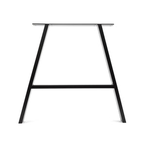 A Frame Legs - Black - 71cm x 78cm - Front View - Studio Image