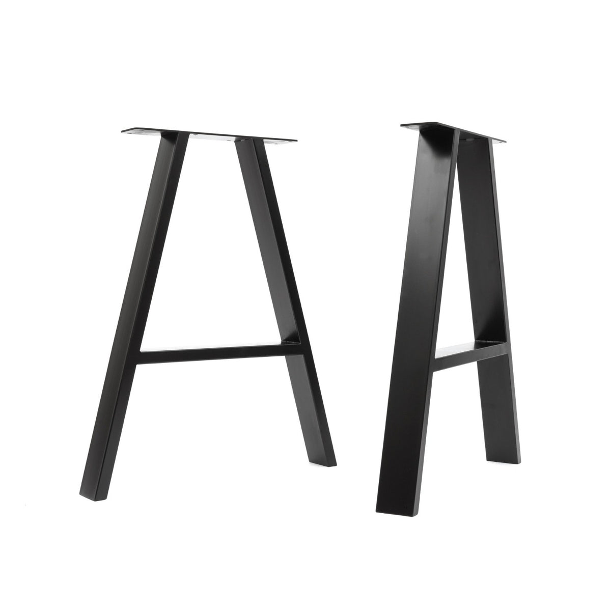A Frame Table Legs - Black - 71cm x 58cm - Studio Image