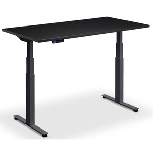 Bike with Desk - Rize Spin - Anthracite Frame - Black Top - Studio Image