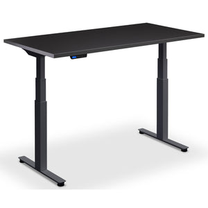Bike with Desk - Rize Spin - Anthracite Frame - Soft Black Top - Studio Image