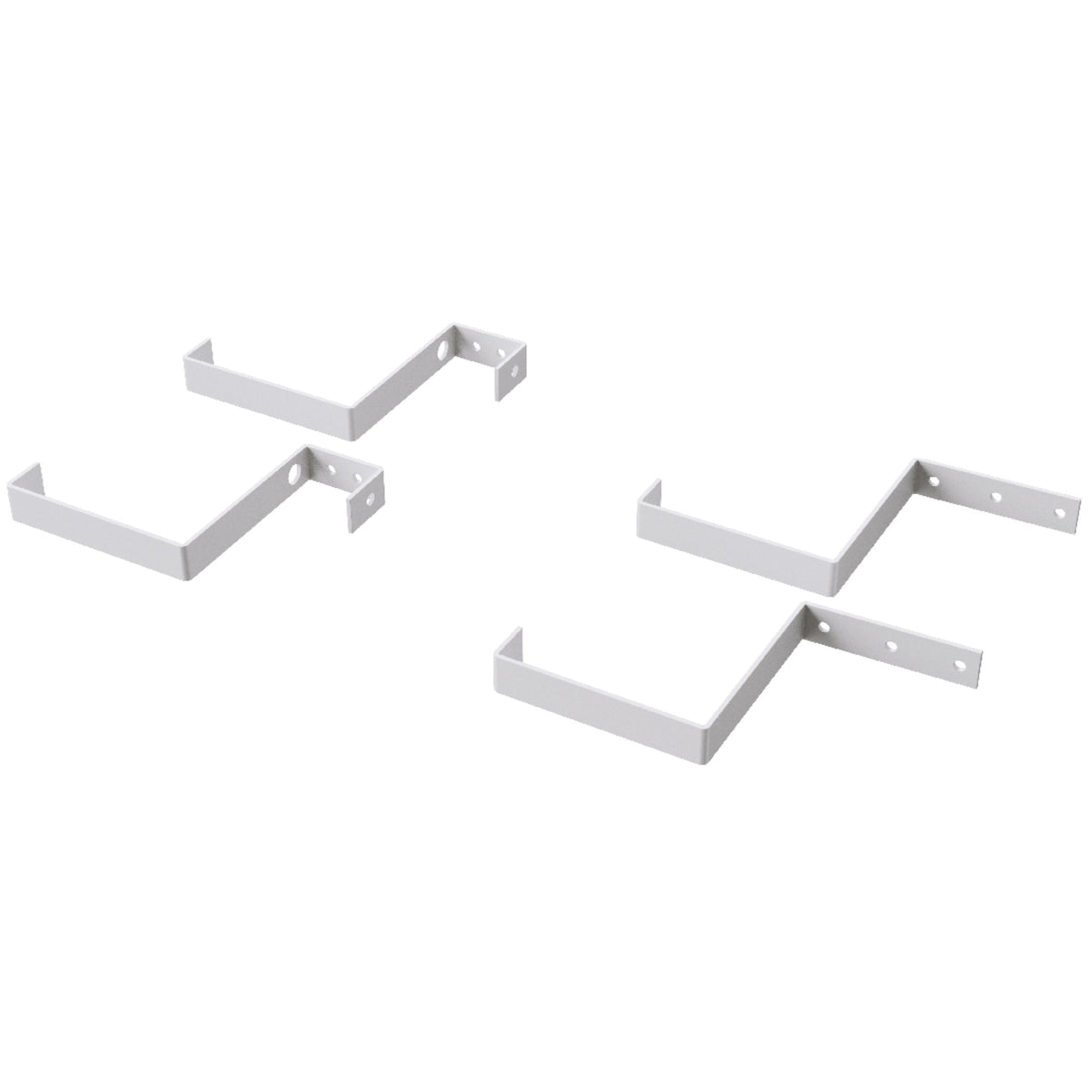 Cable Management Box - Fixing Brackets - White Colour