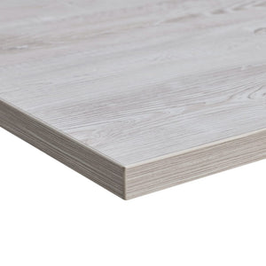 cascina pine desk top corner view