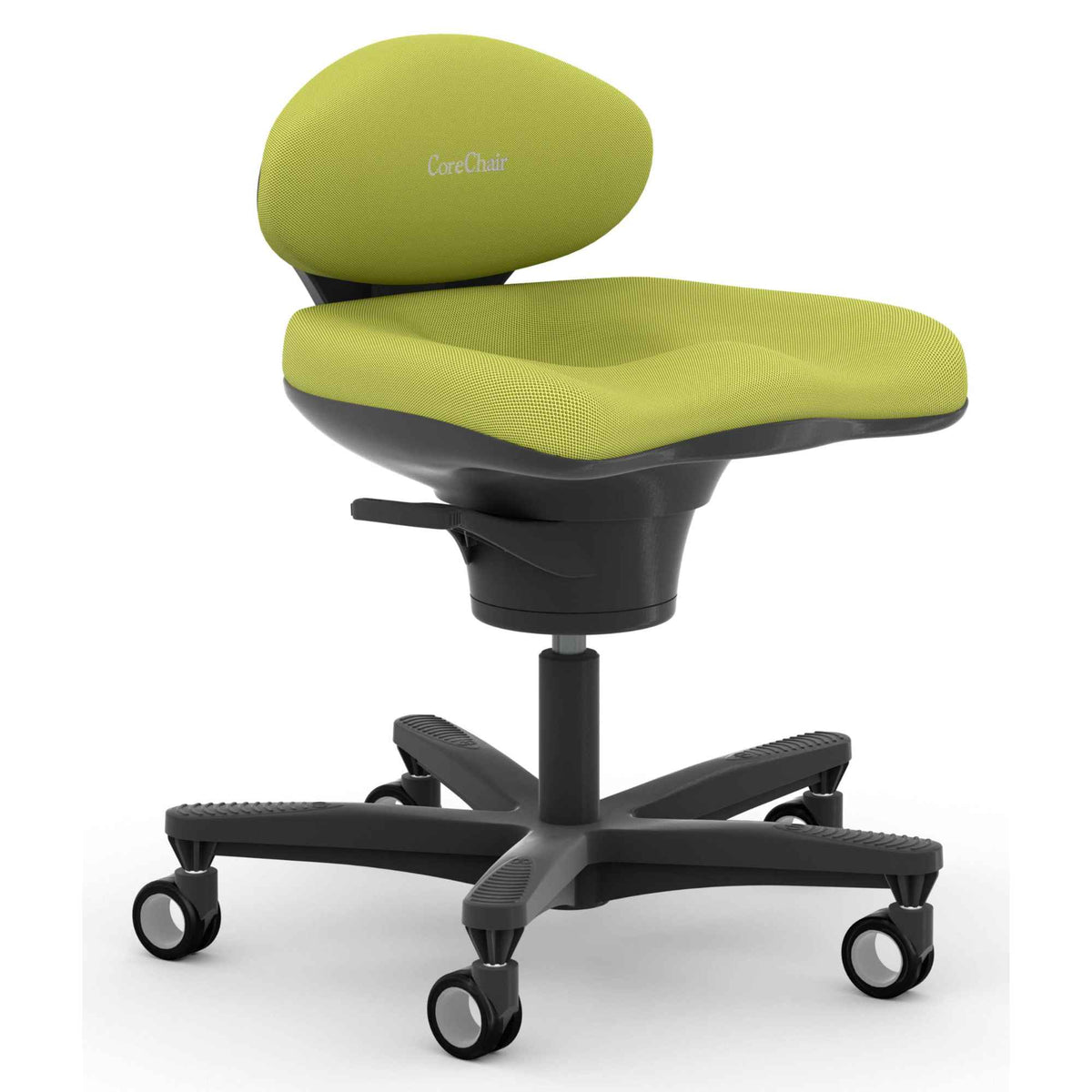 Classic CoreChair - Apple Green Colour - Front Left View - Studio Image