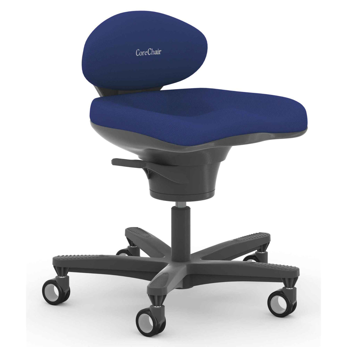 Core Chair Classic - Blue Colour - Front Left View - Studio Image
