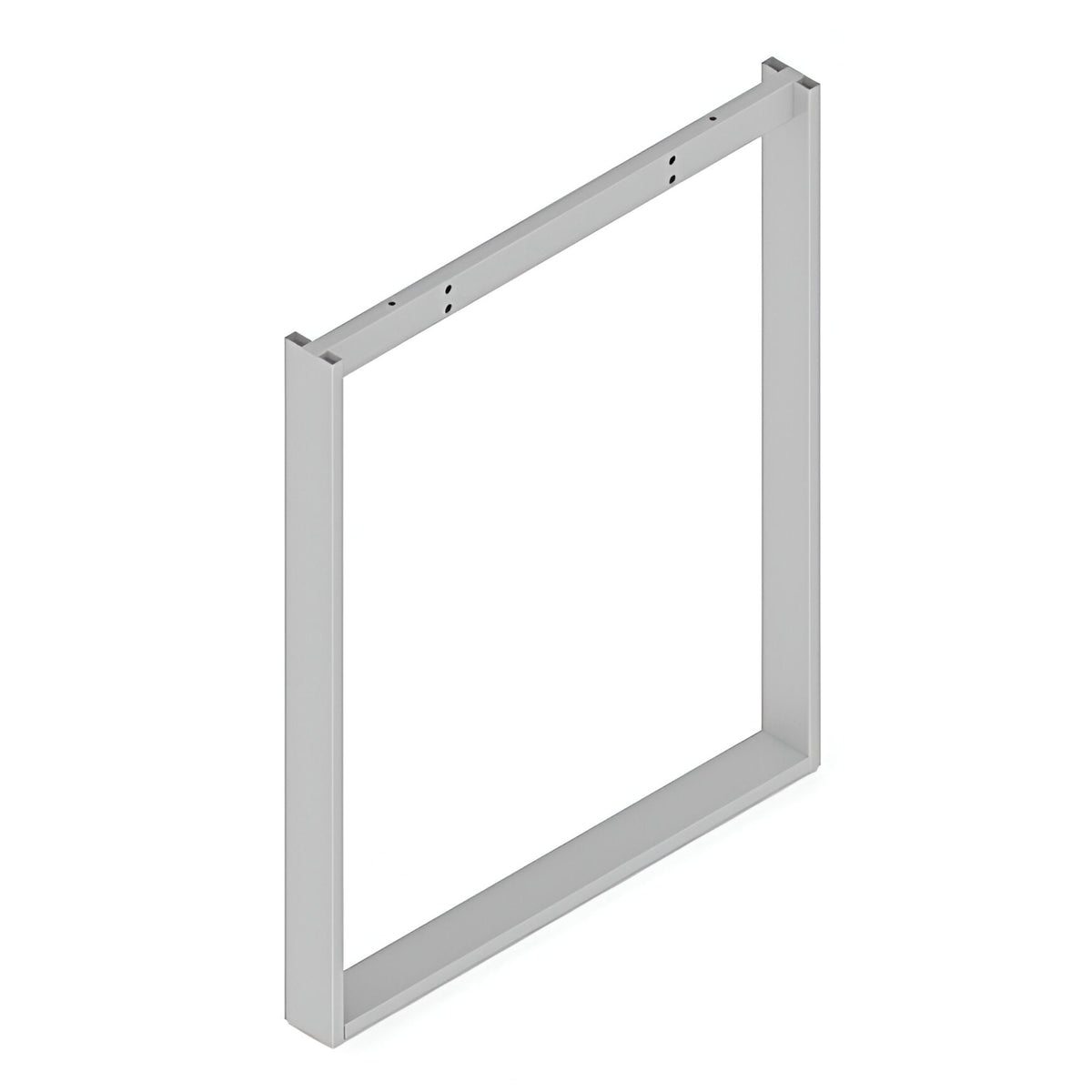 Custom Desk Frame - Silver Colour Frame Shown - Studio Image