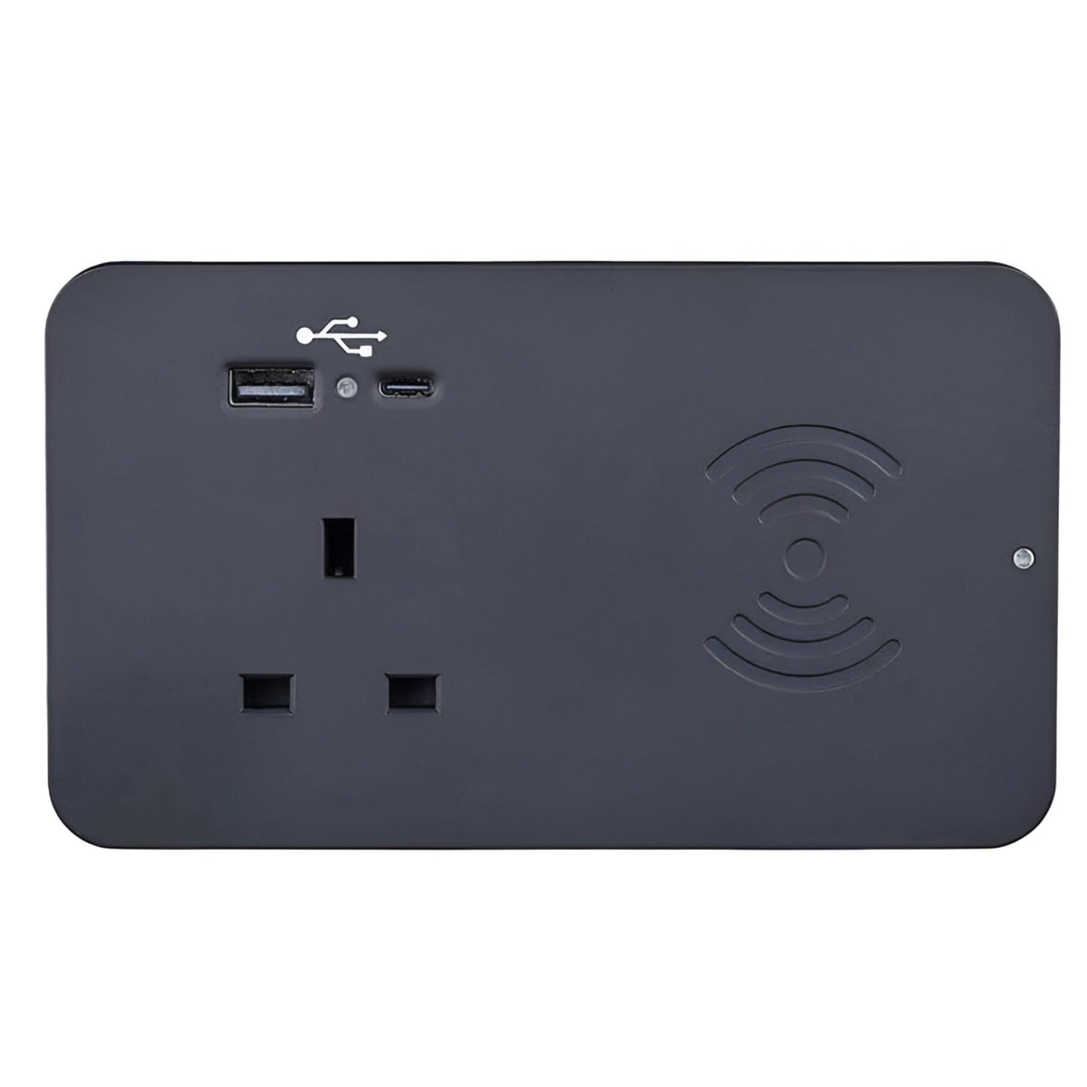 Desk Power Module - Wireless - Black Colour