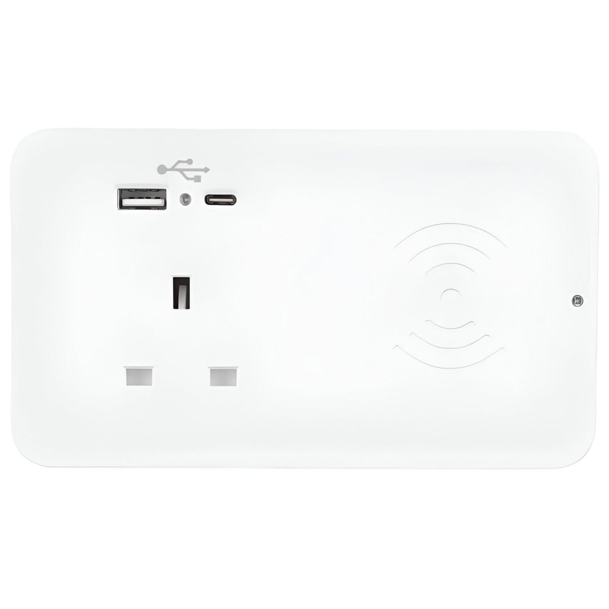 Desk Power Module - Wireless - White Colour