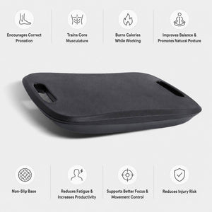 Desk balance board with posture and core support benefits