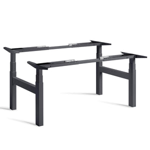 Double Standing Desk Frame - Anthracite - Studio Image