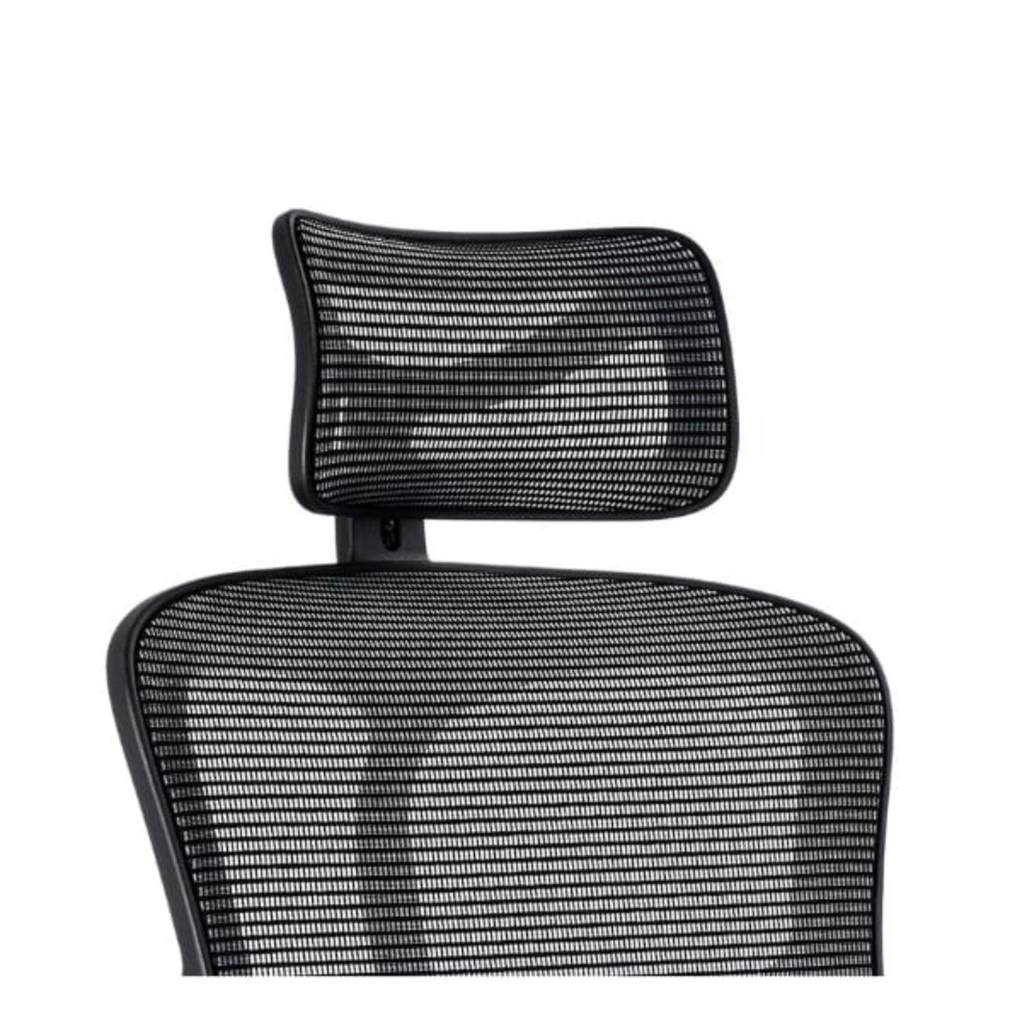 Hood Seating Ergonomic Mesh Chair Headrest - Angle View