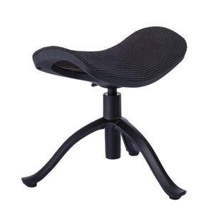 Hood Seating Ergonomic Mesh Folding Footstool - Front Side View