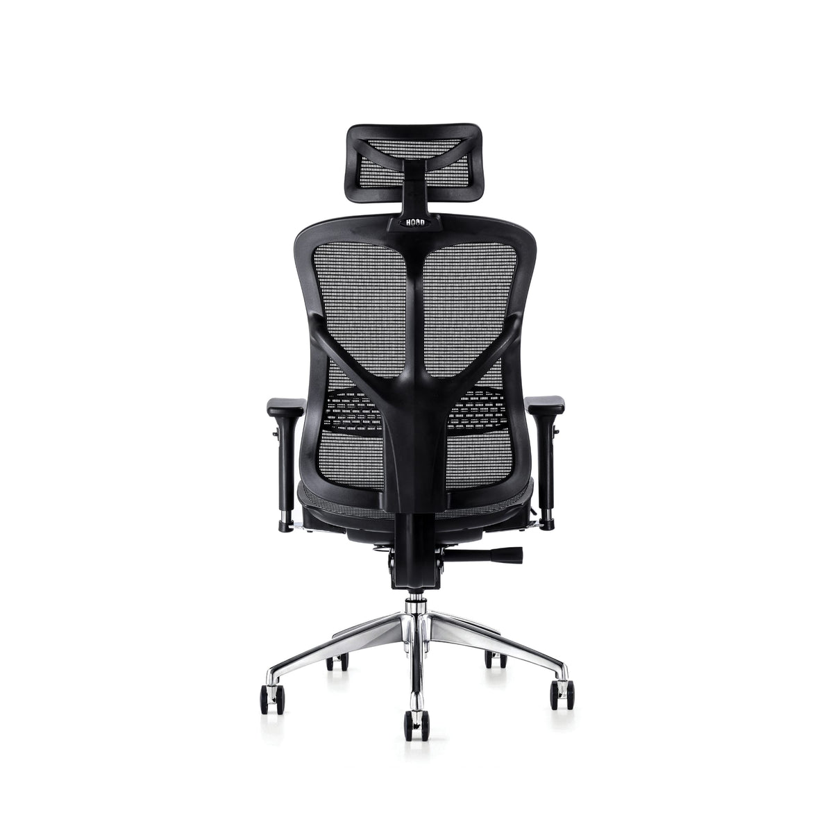 Hood Seating F94 Chair - Mesh Seat with Ergo Headrest Rear View