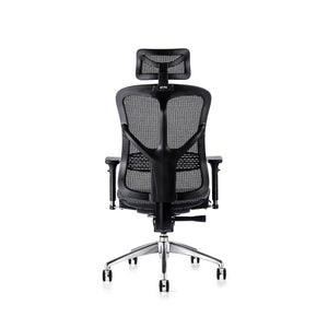 Hood Seating F94 Chair - Mesh Seat with Ergo Headrest Rear View